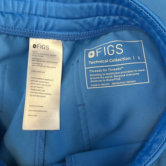 FIGS Women’s Zamora Jogger Scrub Pant Size Small - Picture 4 of 5